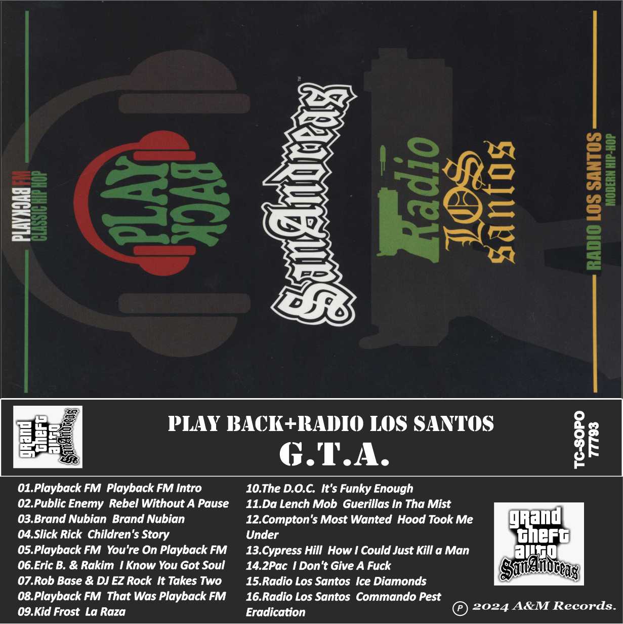 GTA San Andreas-Playback FM + Radio Los Santos